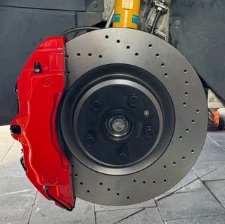 Kit completo brembo z18 pinzas 6 pistones Golf gti