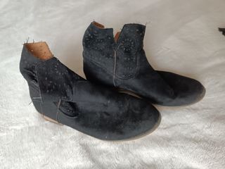 Botines negros boho
