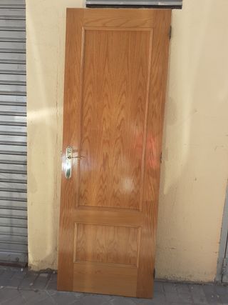 Puerta interior madera pino