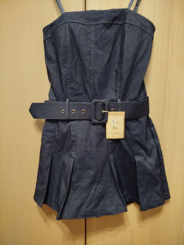 Mono vaquero Esta Moda - Talla 4