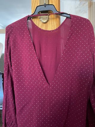 Camisa espalda descubierta