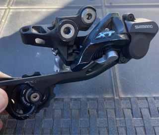 Shimano SLX Desviador & Manetas