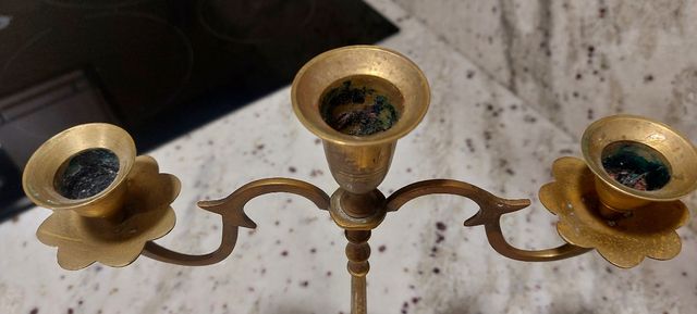 Candelabro Portavelas antiguo