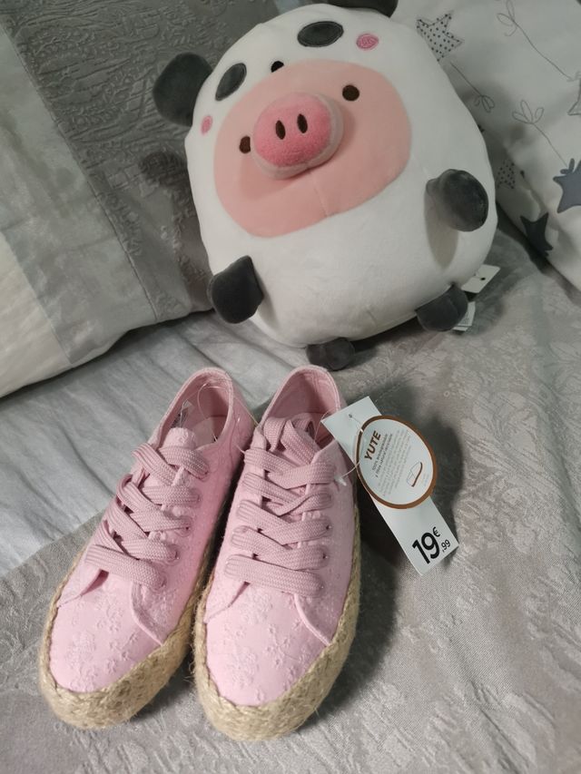 Zapatillas niña YUTE rosa - talla 30