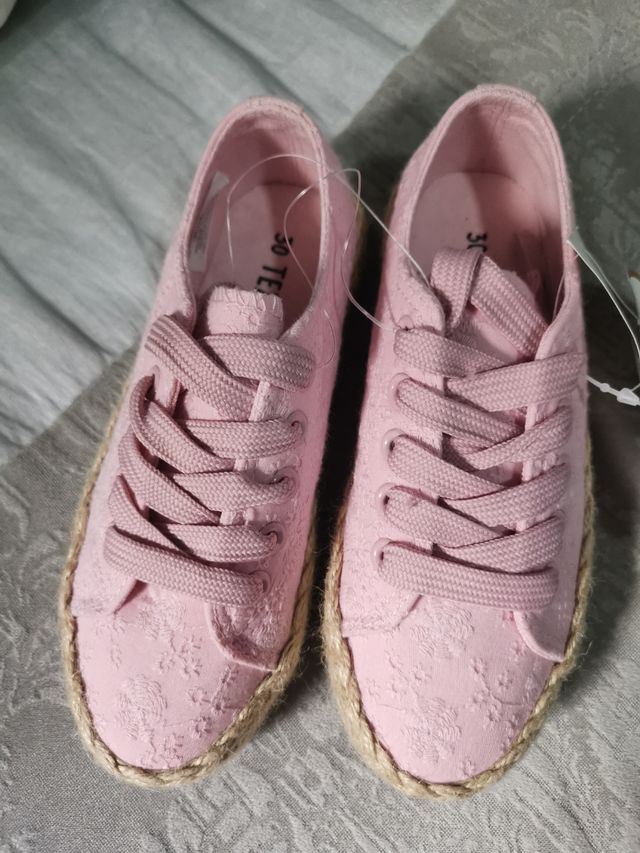 Zapatillas niña YUTE rosa - talla 30