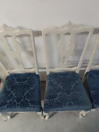 6 SILLAS ANTIGUAS