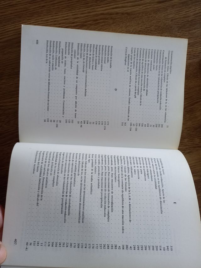 Los cálculos numéricos en la química analítica 