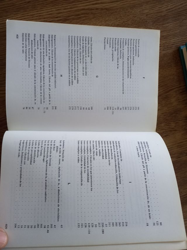 Los cálculos numéricos en la química analítica 