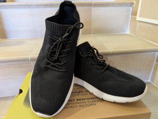 2 Pares de Zapatillas calcetín grises y negras