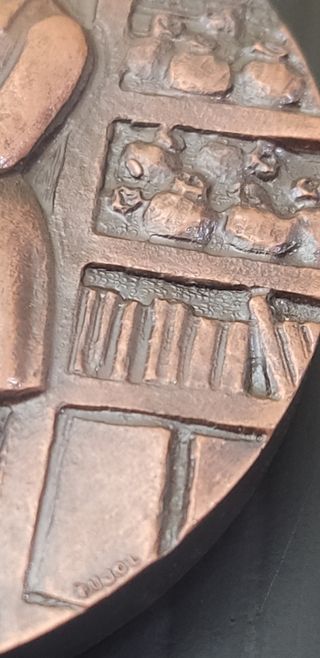 Medalla Francesc Monrás 1920-1978 Banco Sabadell