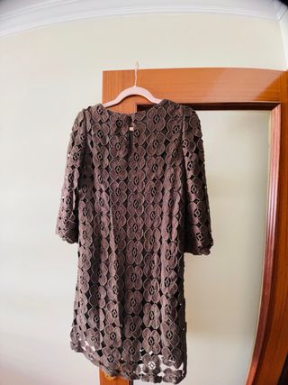 Vestido marron Pedro del Hierro