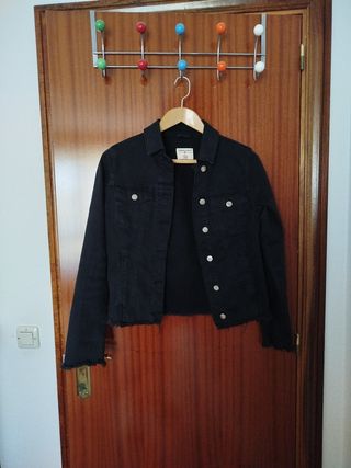 Chaqueta vaquera negra 38