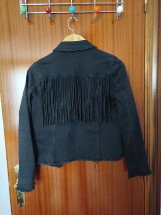 Chaqueta vaquera negra 38
