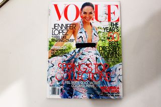Vogue 2 Riviste Jennifer Lopez Naomi Campbell