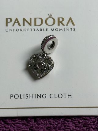 Charm Pandora corazón rosa mum rosa dia de mama