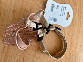 Bozal Perro Pequeño Mediano Beige