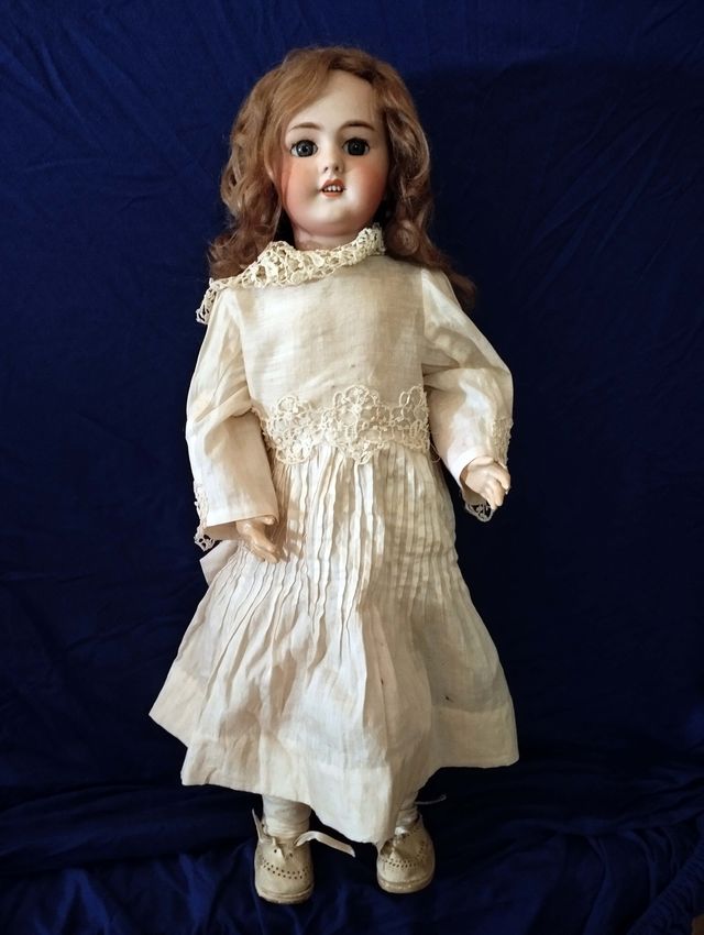 MUÑECA ANTIGUA PORCELANA FRANCESA...