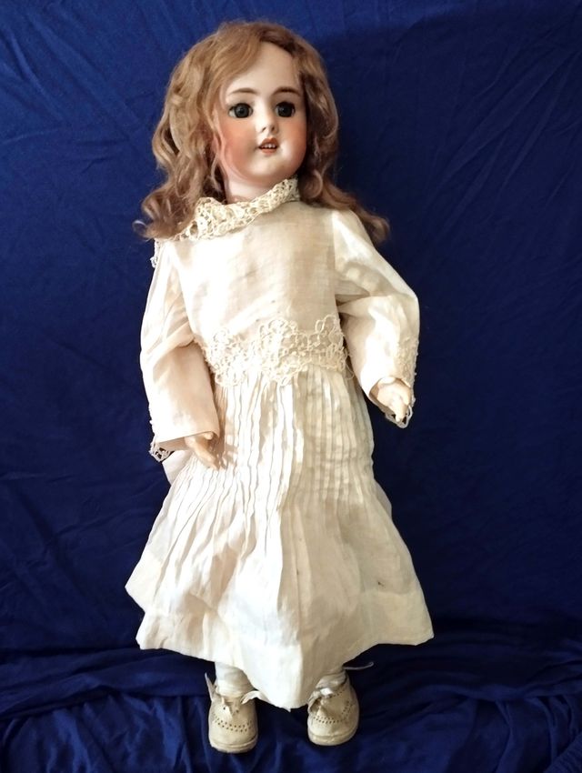 MUÑECA ANTIGUA PORCELANA FRANCESA...