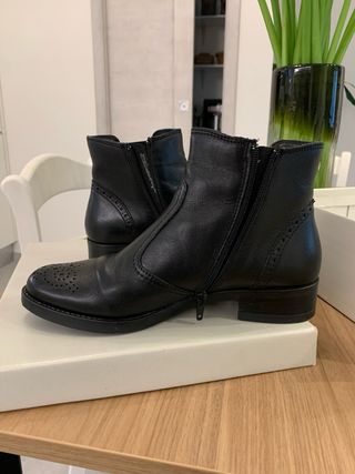 Stivaletto in vera pelle