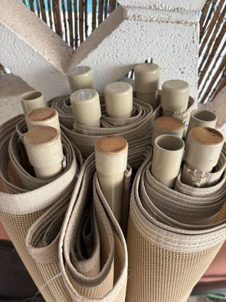 Valla Protectora piscina beige de varios tamaños