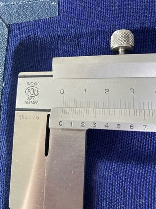 Calibre de alta precisión del año 1980