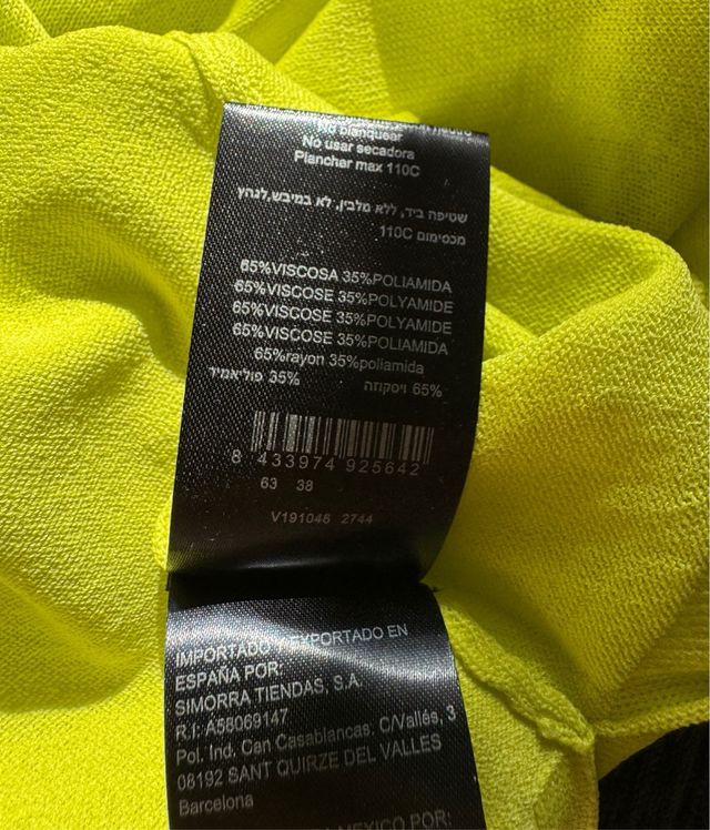 Jersey fino Javier Simorra sin estrenar