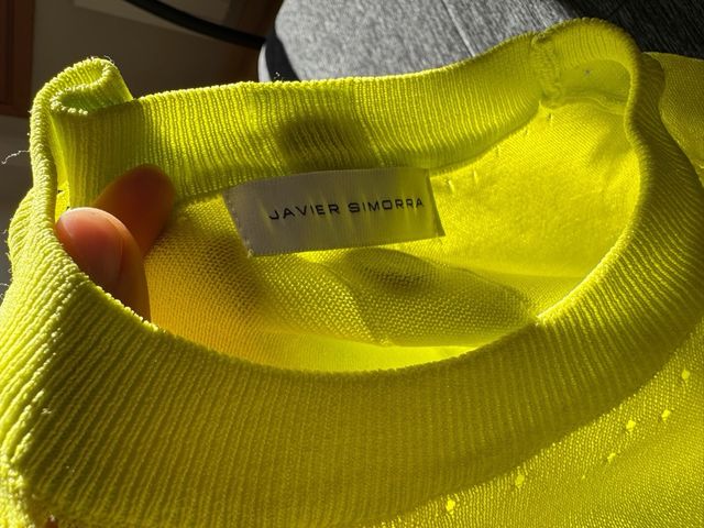 Jersey fino Javier Simorra sin estrenar