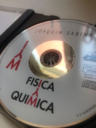 CD Joaquín Sabina - Física Química