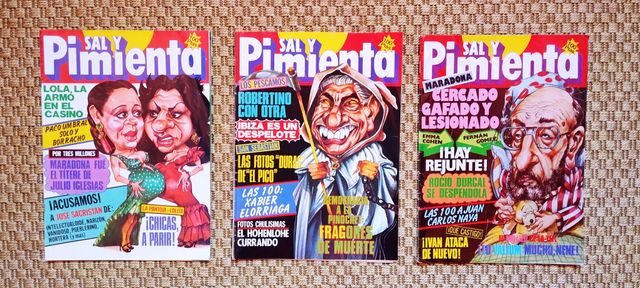 Lote 13 Revistas SAL Y PIMIENTA + Especial 200
