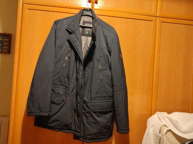 Parka Bugatti azul marino - Talla 56
