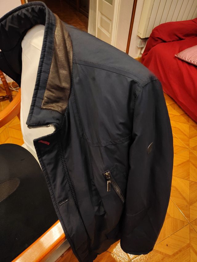 Parka Bugatti azul marino - Talla 56