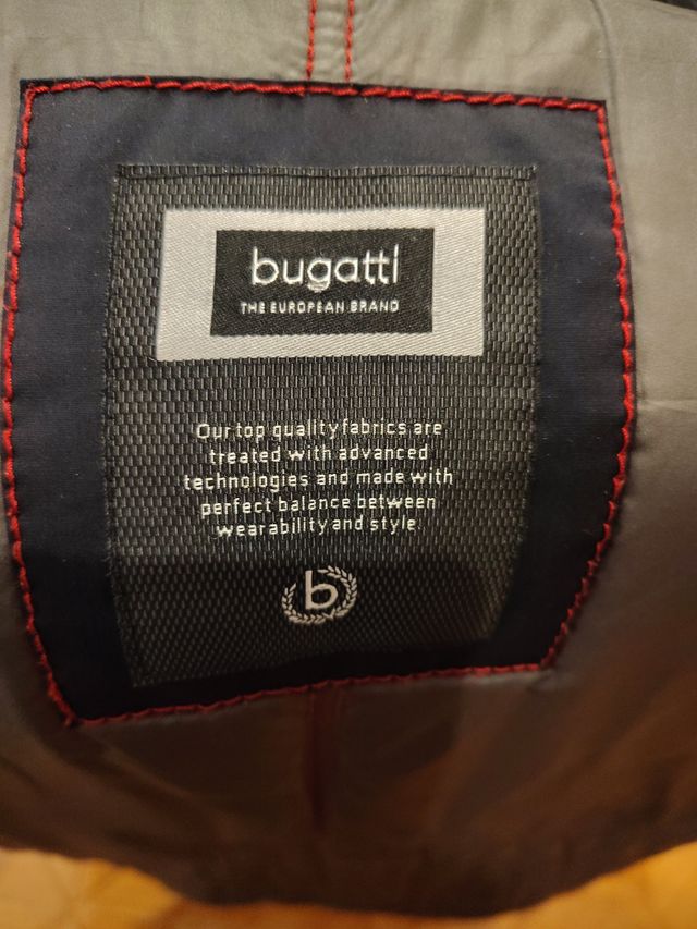 Parka Bugatti azul marino - Talla 56