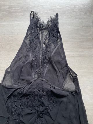 Vestido lencero talla M de Zara