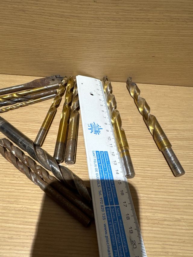 Brocas taladro resistentes