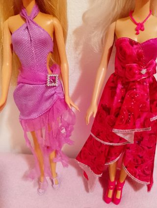 2 Barbie eleganti: abiti da sera