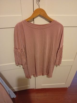Blusa Stradivarius rosa - Talla S