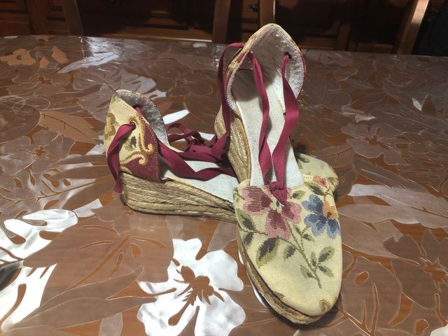 Traje de huertana cosido por Carmen Esteve