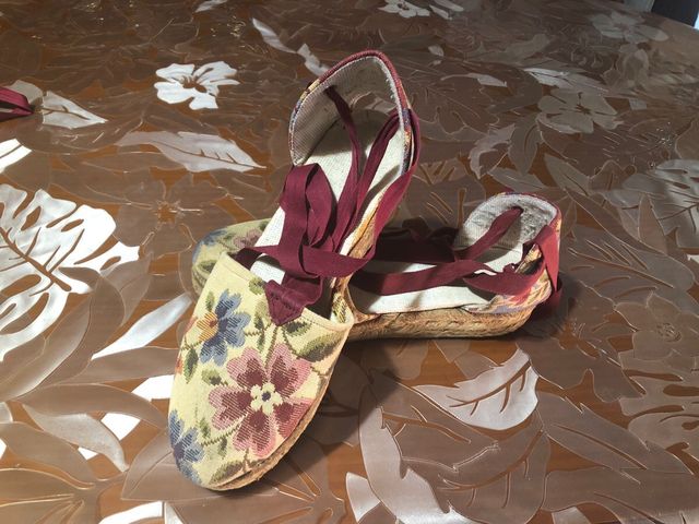 Traje de huertana cosido por Carmen Esteve