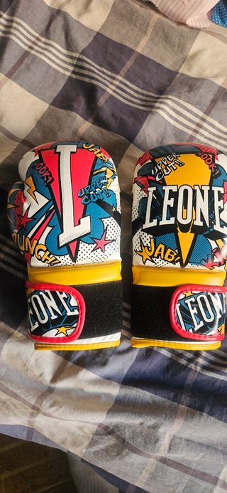 Guantes boxeo Leone niño