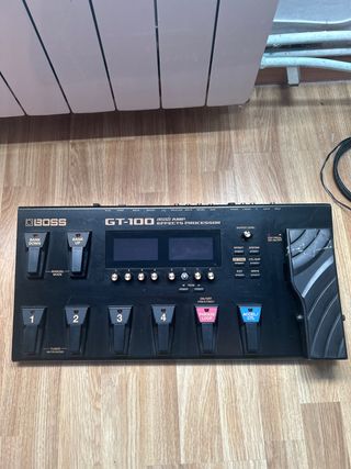Pedalera Boss GT100  Funciona Perfectamente Problema en Pedal Wah Wah