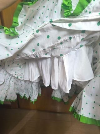 Traje Flamenca Sevillanas Talla xS En Cartagena