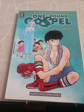 One pound gospel 5 tomos manga.