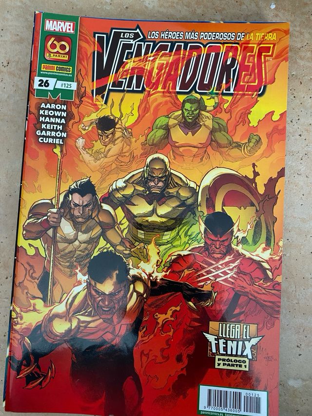 Vengadores de Aaron (18 cómics, valor 90€)