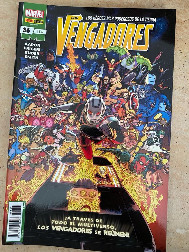 Vengadores de Aaron (18 cómics, valor 90€)