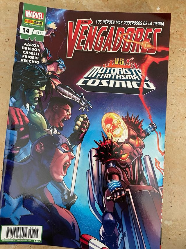 Vengadores de Aaron (18 cómics, valor 90€)