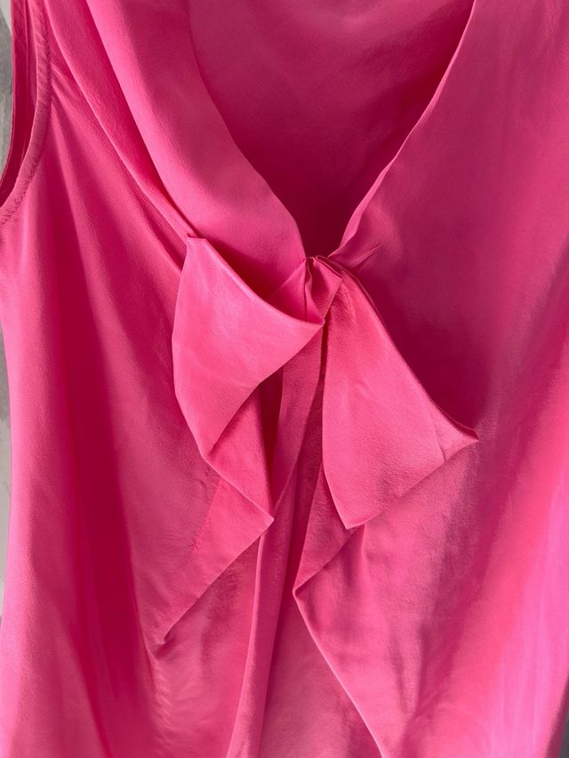 Blusa seda Hanii Y. rosa - Talla L