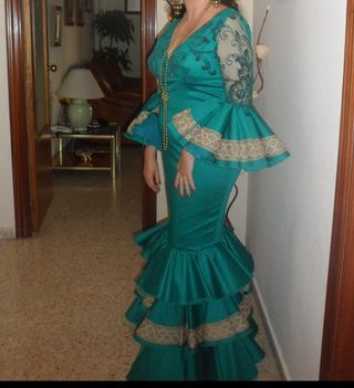 Precioso traje de flamenca 