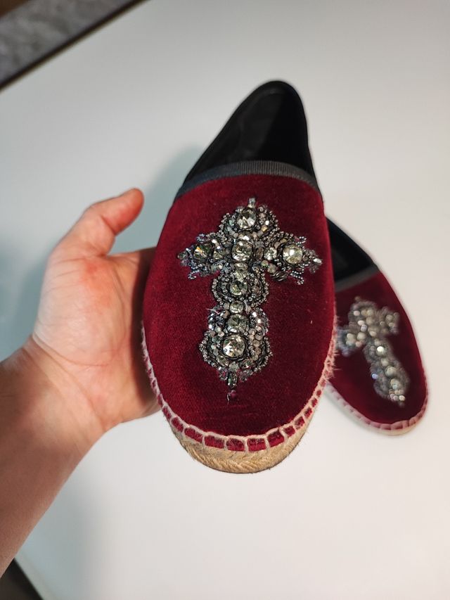 Alpargatas Dolce & Gabbana rojas