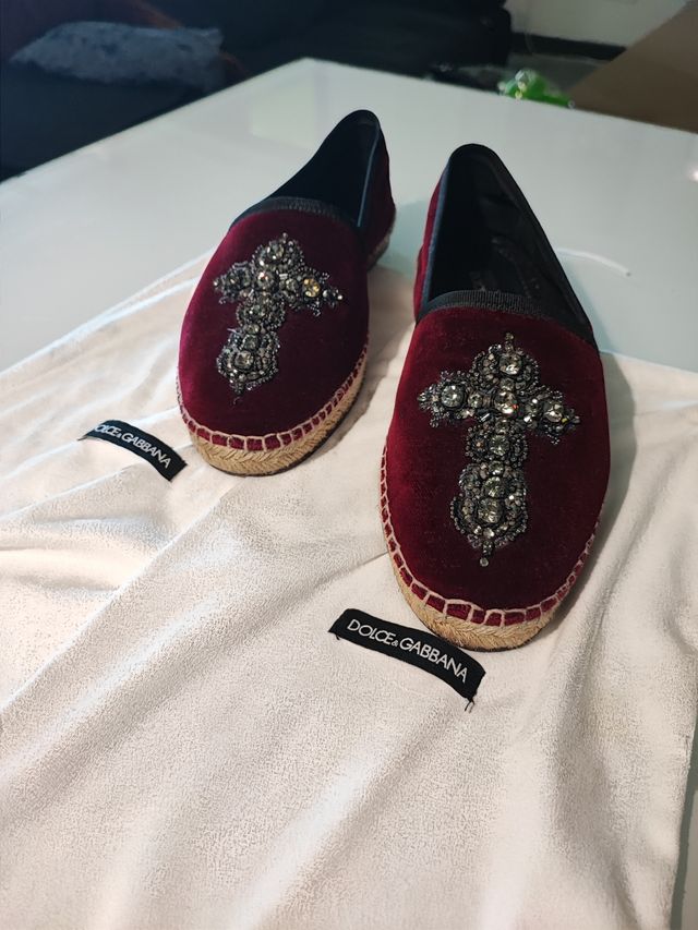Alpargatas Dolce & Gabbana rojas