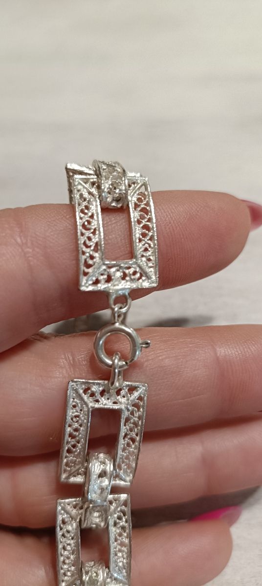 Bracciale argento vintage